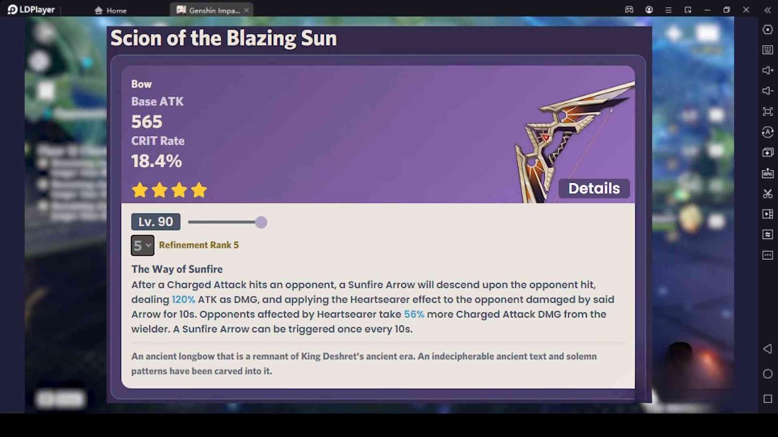 Scion of the Blazing Sun