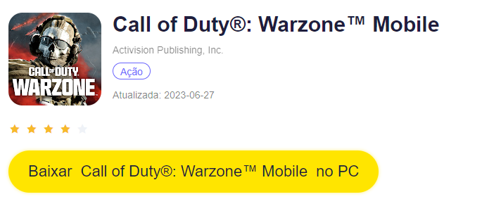 Warzone Mobile Novos Requisitos Mínimos para Rodar! 