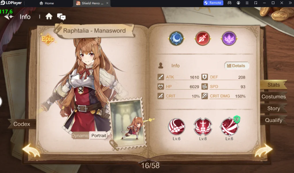 Shield Hero: RISE (Global) Tier List ตัวละครที่ควรหาใช้ยาวๆ โครตเก่งต้องติดไว้ในไอดีน่าปั้น!! (มือใหม่) บน LDPlayer9
