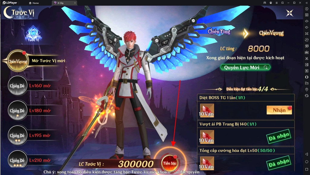 『HƯỚNG DẪN』X-City: Thành Phố Bất Ổn - Hướng dẫn Tăng cấp “Tước vị” - Tăng cấp “Vip” nhận nhiều “Đặc quyền” & cách tải game trên PC