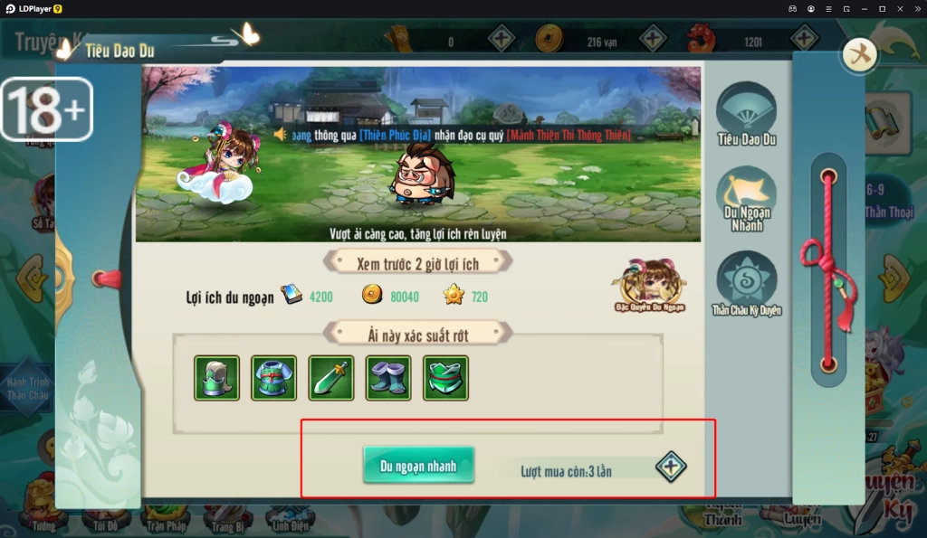 『HƯỚNG DẪN』Lục Giới Phong Thần: Hướng Dẫn Tân Thủ Chơi Chuẩn