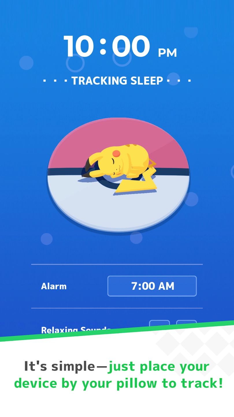 Colete Pokémons enquanto dorme em Pokémon Sleep!