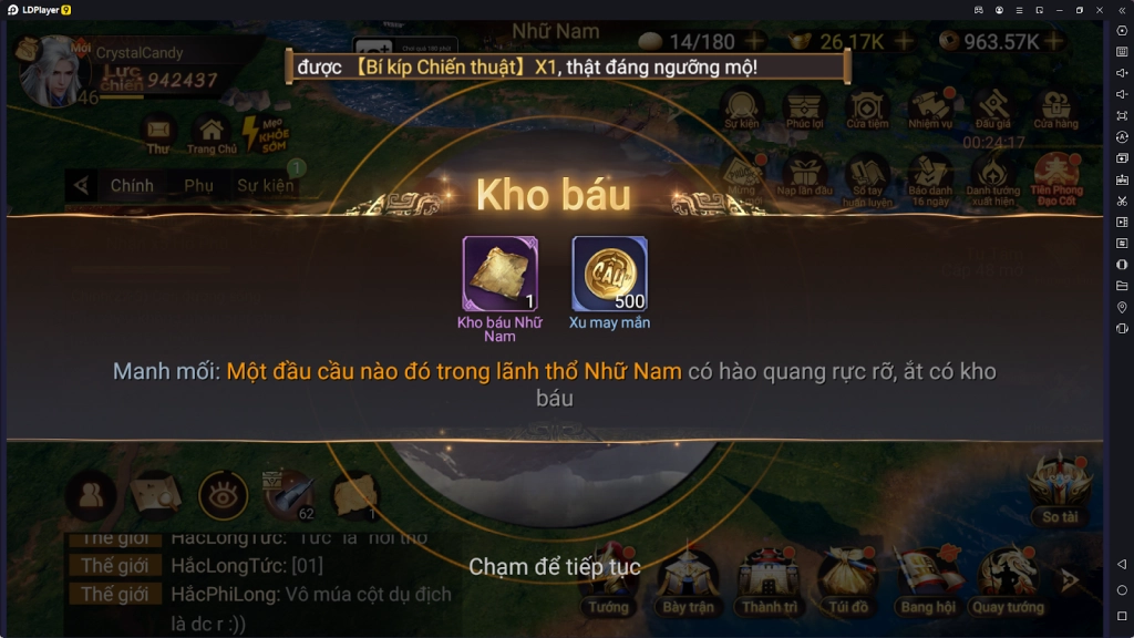 『HƯỚNG DẪN』Giới thiệu tính năng đào bảo và những điều cần biết trong CÁI THẾ TRANH HÙNG