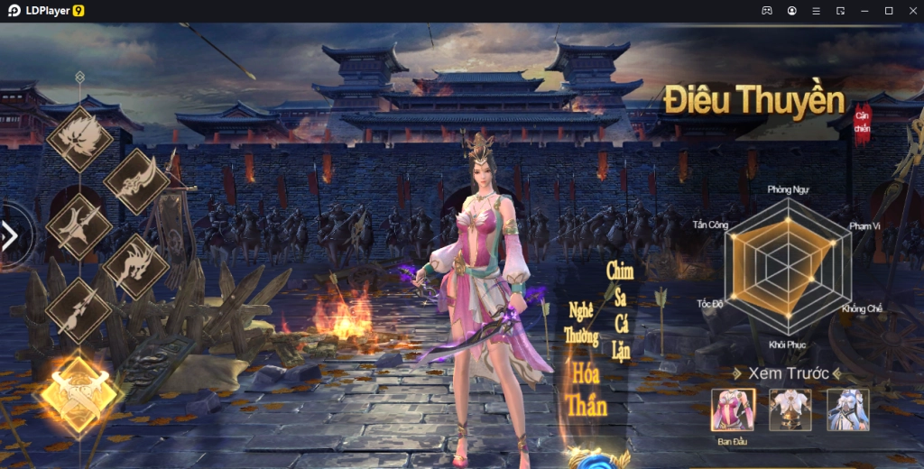 『HƯỚNG DẪN』Huyền Thoại Kiêu Hùng : Hướng dẫn Lựa chọn nhân vật & cách tải game trên PC