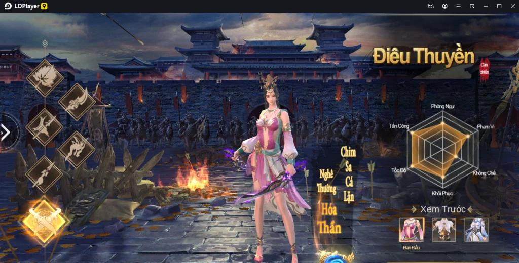 『HƯỚNG DẪN』Huyền Thoại Kiêu Hùng : Hướng dẫn Lựa chọn nhân vật & cách tải game trên PC