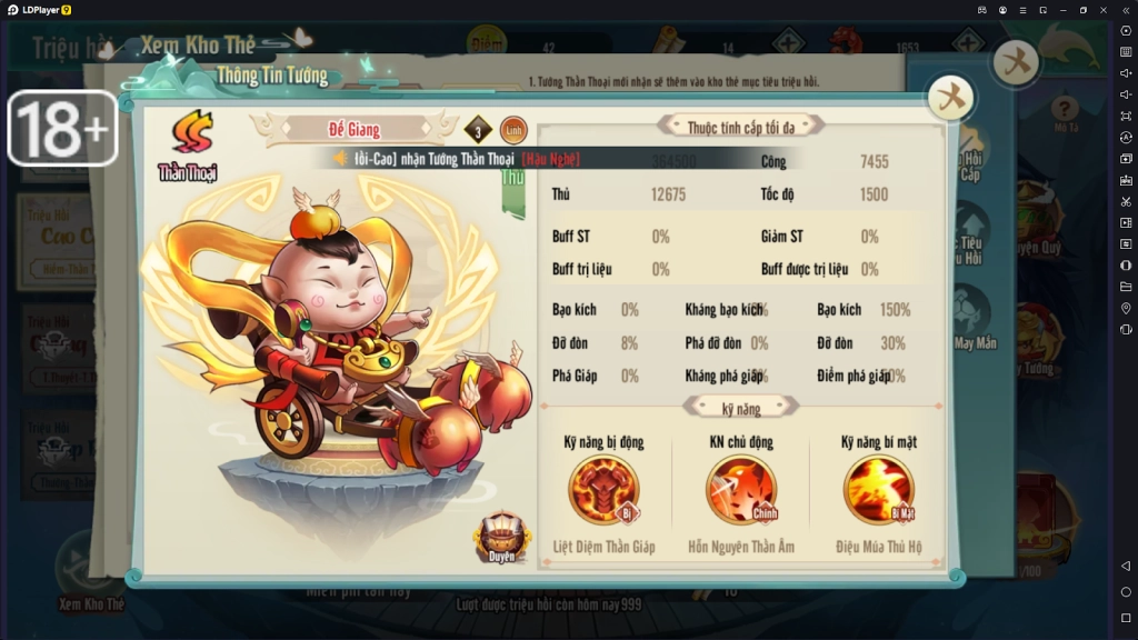 『HƯỚNG DẪN』Lục Giới Phong Thần: Top Nhân Vật Quốc Dân Team Linh