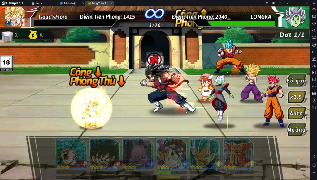 『HƯỚNG DẪN』Rồng Thần Siêu Cấp: Top 6 Chiến Binh Mạnh Nhất Giai Đoạn Đầu Game