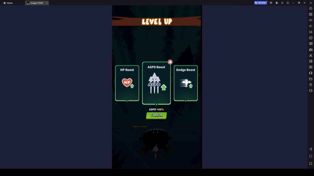 Combine Skills and Burn Down Monsters