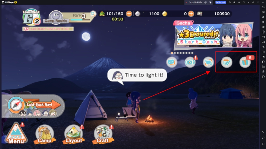 『HƯỚNG DẪN』Reroll Laid-Back Camp All-in-One tự động, nhanh và chuẩn nhiều tài khoản