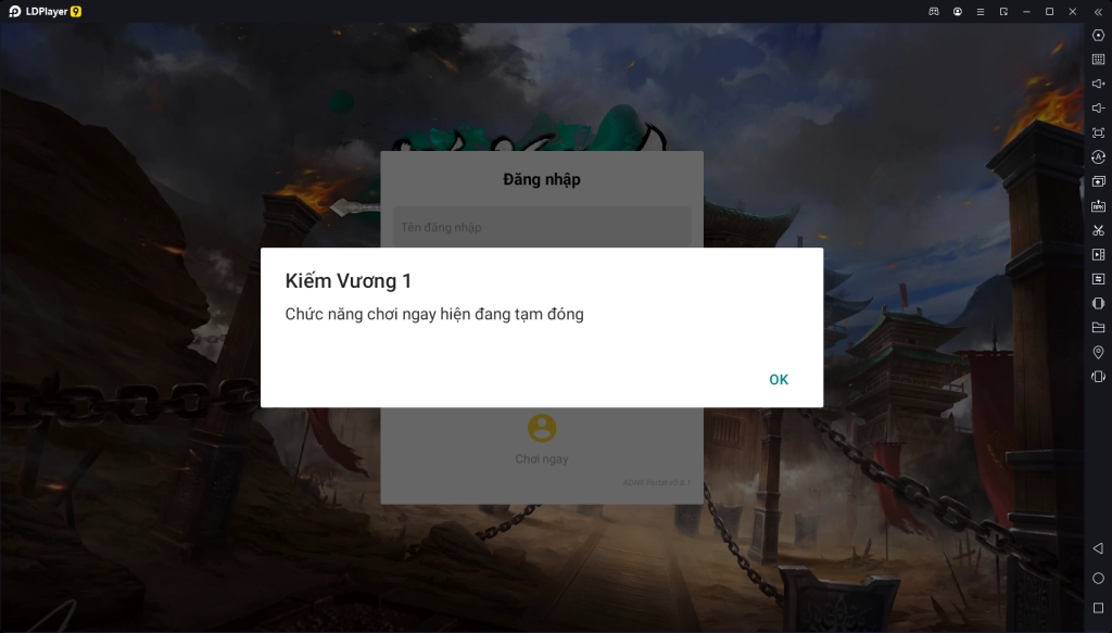 『HƯỚNG DẪN』Kiếm Vương 1-ADNX Mobile: Cách vào game thành công 100% & Cách tải trên PC