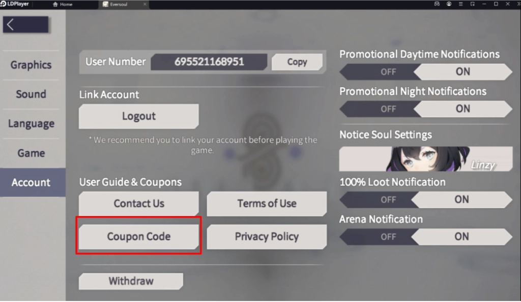 Eversoul (Global) แจก Giftcode โค้ดใหม่!! พร้อมวิธีกรอก บน LDPlayer9