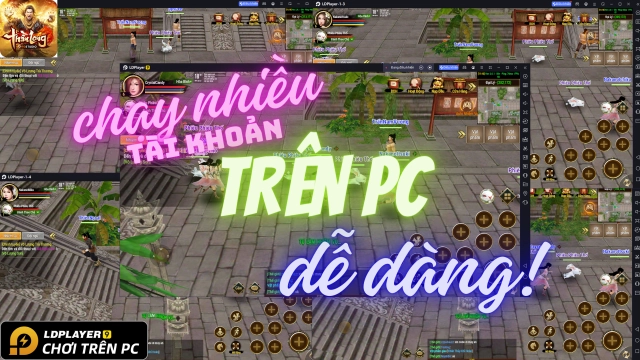Thần Long Mobile: Hướng dẫn cày clone và chạy auto trên PC