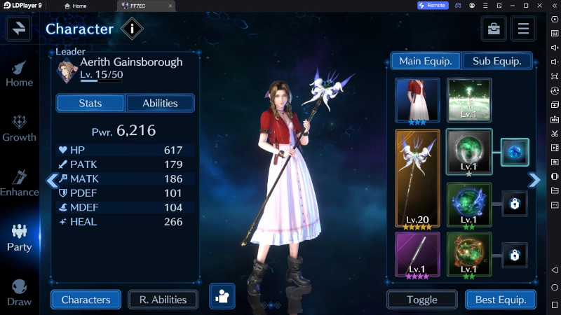 Final Fantasy VII Ever Crisis - Game Review & Gacha rates
