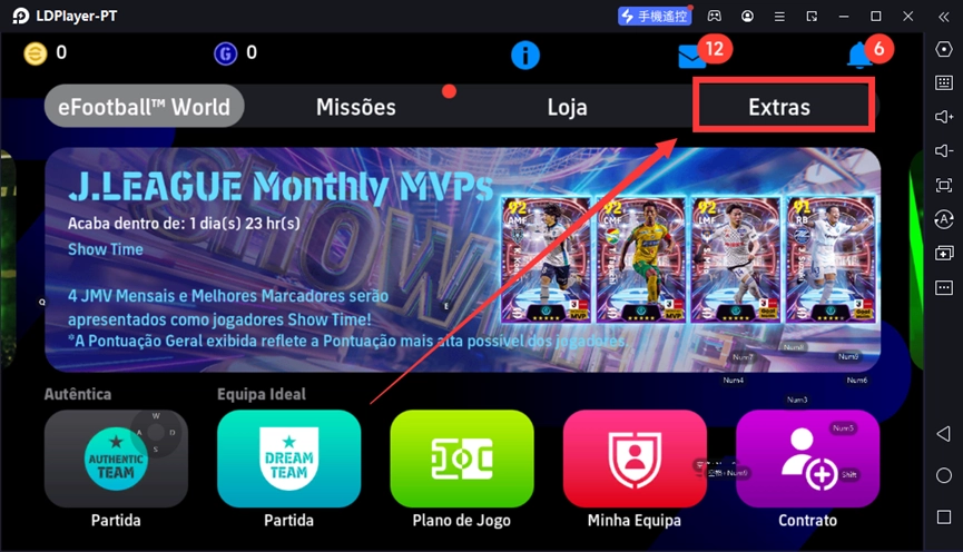 Como usar o LDPlayer para obter a melhor experiência do eFootball