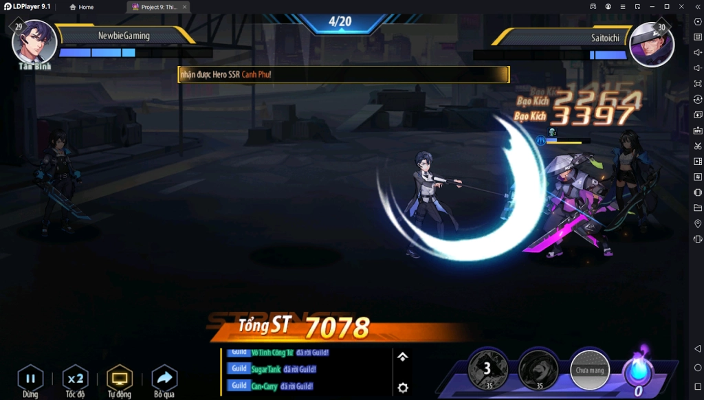 『HƯỚNG DẪN』PROJECT 9: Top 6 Hero Mạnh Nên Chơi Giai Đoạn Đầu Game