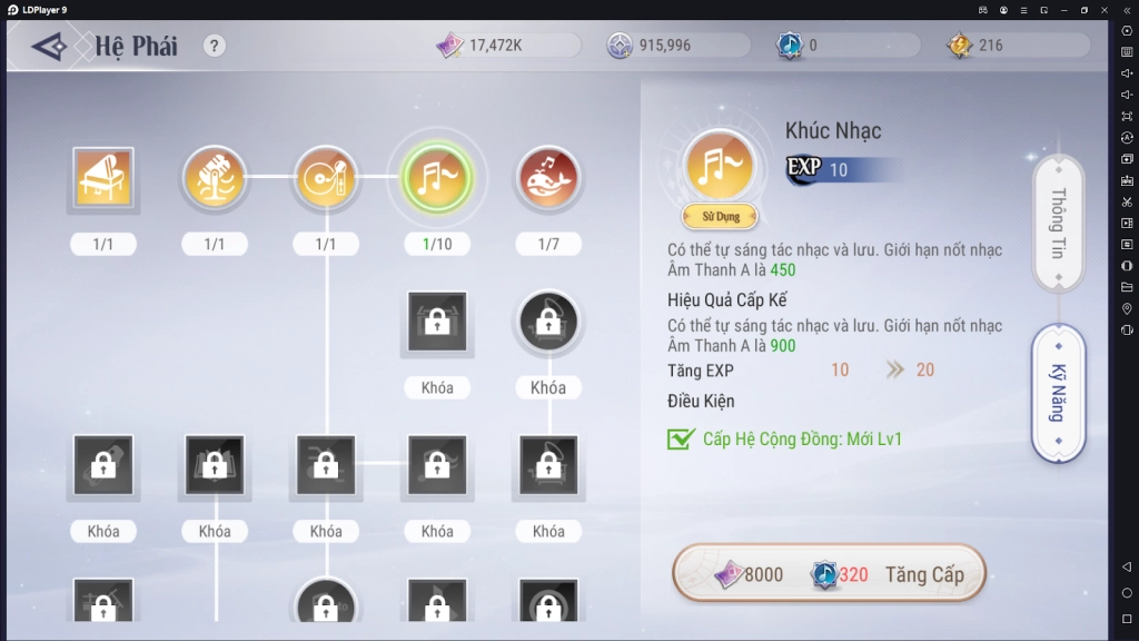 『HƯỚNG DẪN』Revelation - Thiên Dụ VNG giới thiệu nghề nghiệp Nhạc Công sơ lược