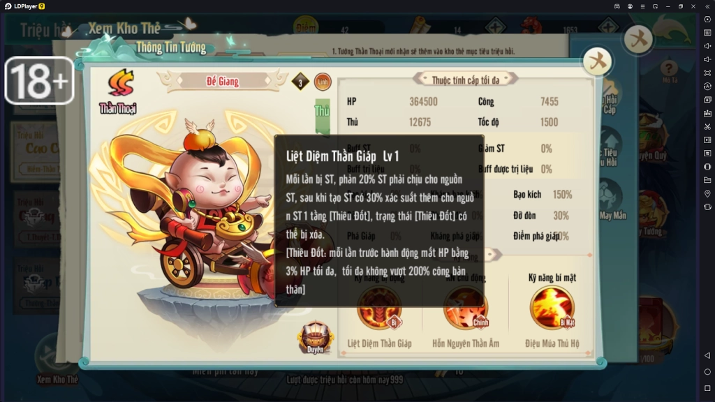 『HƯỚNG DẪN』Lục Giới Phong Thần: Top Nhân Vật Quốc Dân Team Linh