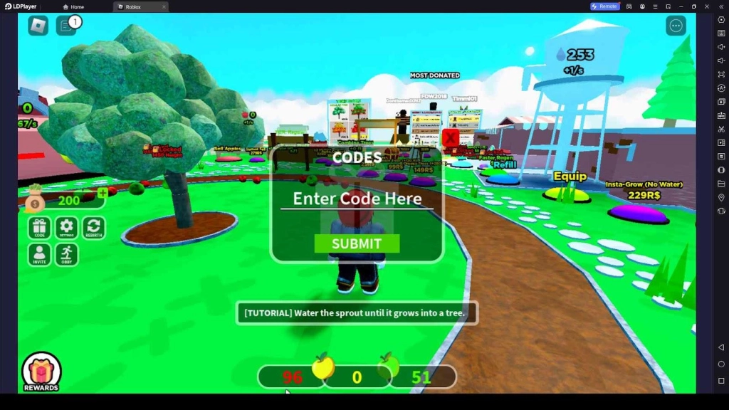 Roblox Grow A Tree Tycoon Codes: Blossoming Success - 2023 November