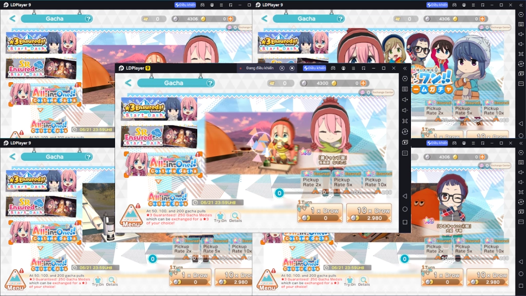 『HƯỚNG DẪN』Reroll Laid-Back Camp All-in-One tự động, nhanh và chuẩn nhiều tài khoản