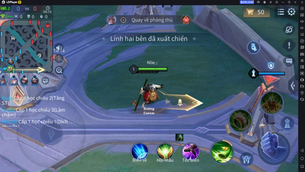 『HƯỚNG DẪN』LIÊN QUÂN MOBILE - 5 ĐIỀU CẦN BIẾT KHI ĐI ĐƯỜNG TÀ THẦN CAESAR