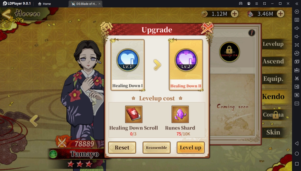 『HƯỚNG DẪN』Rage of Demon King: Hướng Dẫn Tính Năng Kendo - Kiếm Đạo