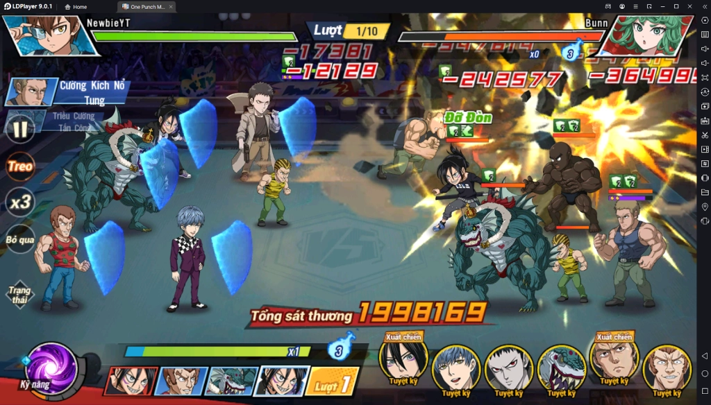 『HƯỚNG DẪN』One Punch Man The Strongest: Hướng Dẫn Build Và Sử Dụng Vua Cao Thủ Ba Lỗ SSR+