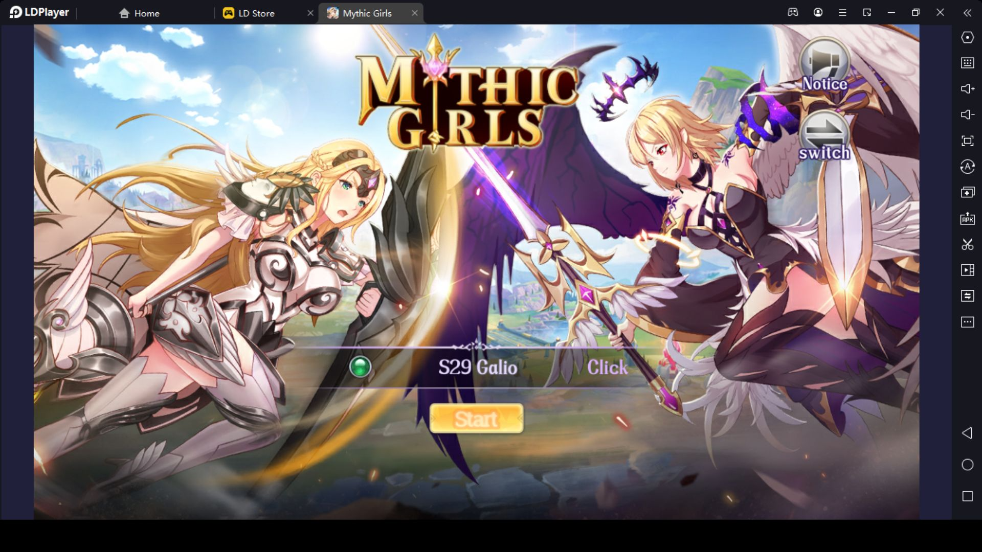 Mythic Girls Redeem Codes