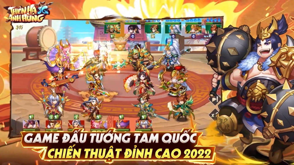 『GAME MỚI』“Thiên Hạ Anh Hùng 3Q” một sản phẩm mang thương hiệu “made in Việt Nam” với những điều mới mẻ & Cách tải game trên PC