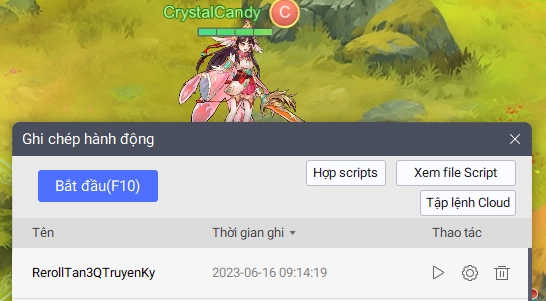 『HƯỚNG DẪN』Reroll Tân 3Q Truyền Kỳ tự động, nhanh và chuẩn nhiều tài khoản