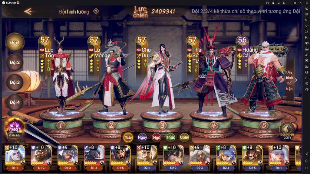 『HƯỚNG DẪN』CÁI THẾ TRANH HÙNG ra mắt 2 tướng VIP Chu Du, Hạ Hầu Đôn và đội hình đề xuất