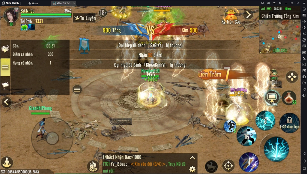 『HƯỚNG DẪN』Kiếm Thế Origin: Hướng Dẫn Build Sơ Lược Côn Lôn - Nâng Cấp Tiềm Năng Và Kỹ Năng