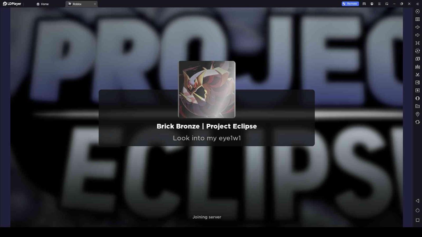 Brick Bronze Project Eclipse Codes
