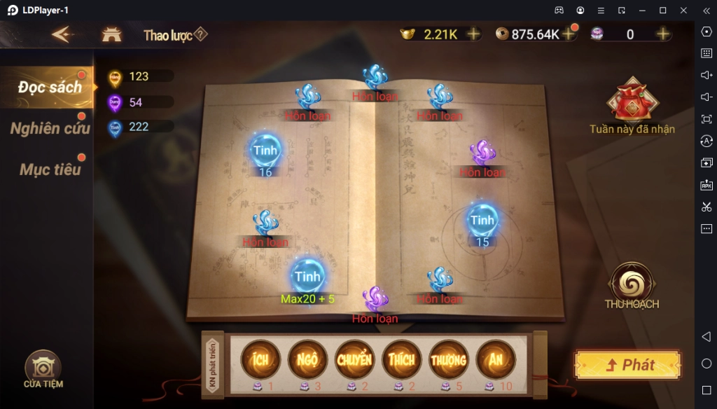 『HƯỚNG DẪN』Cái Thế Tranh Hùng: Kiếm Nhiều Điểm “Hằng” Trong Tính Năng Thao Lược