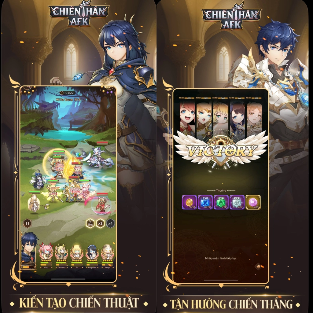 『GAME MỚI』GIỚI THIỆU CHIẾN THẦN AFK - HƯỚNG DẪN ĐĂNG KÝ TRƯỚC