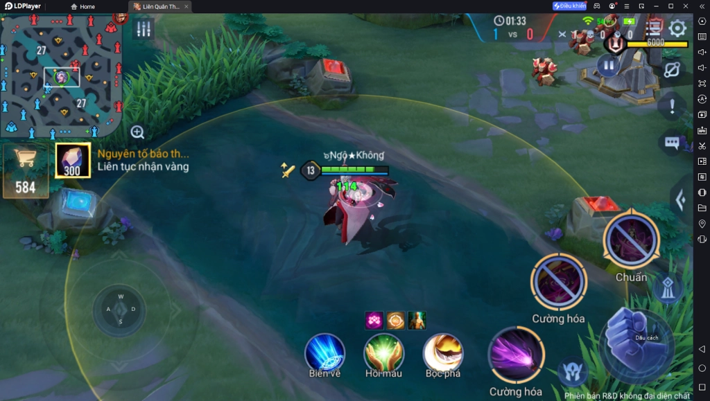 LIÊN QUÂN MOBILE: CÁCH CHƠI CƠ BẢN MING SHIYIN MỚI NHẤT