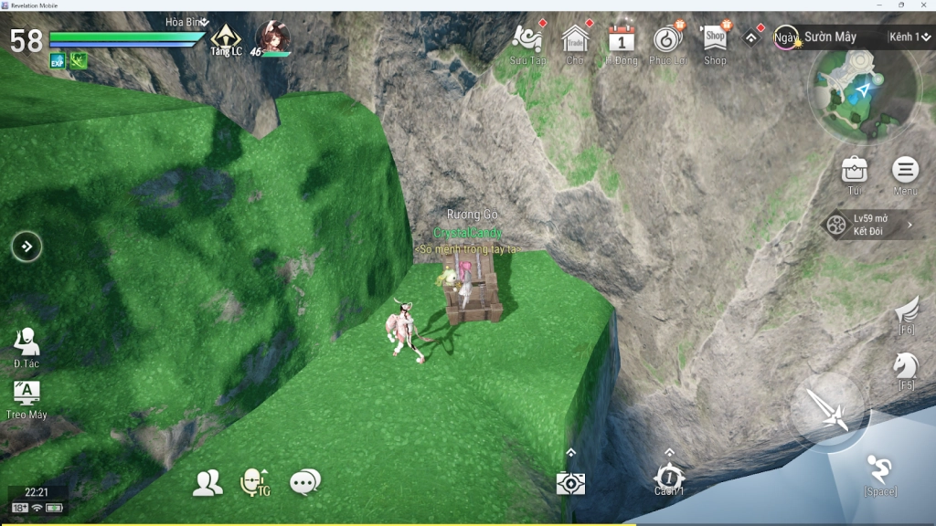 『HƯỚNG DẪN』Revelation - Thiên Dụ VNG vị trí rương báu thám hiểm Sườn Mây phần 1