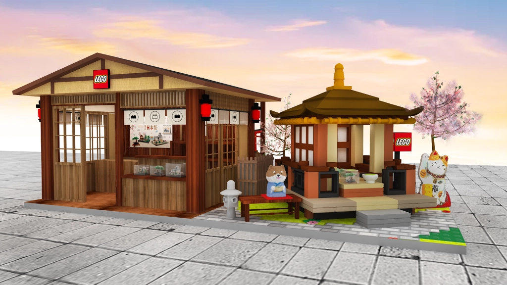樂高「日本祭」正式登場! 在台灣拍出日式庭園風 揭開建築系列新品-「建築姬路城」、「寧靜庭園」神秘面紗