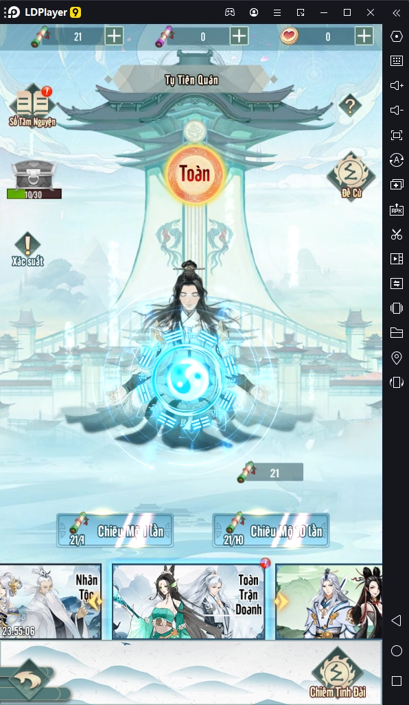 『HƯỚNG DẪN』Mộng Phi Tiên: Hướng Dẫn Tân Thủ & cách tải game trên PC