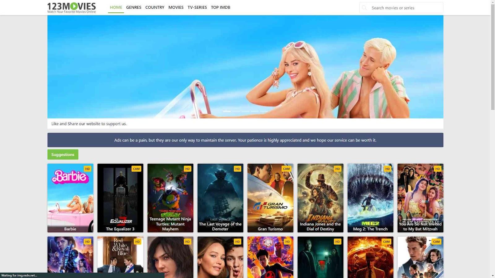 123Movies: The Content Powerhouse