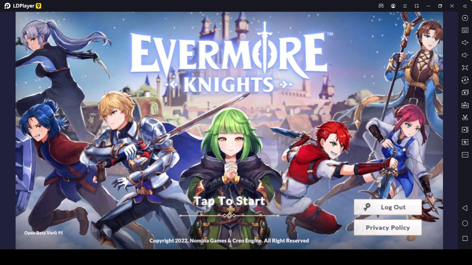 LDPlayer Evermore Knights Beginner Guide with Tips