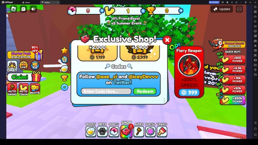 Roblox Tree Chop Simulator Codes Guide: Timber Time - 2023 November