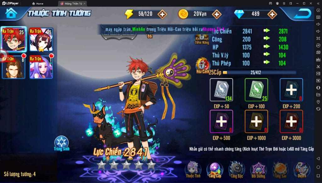 『HƯỚNG DẪN』Mộng Thiên Tử: Hướng Dẫn Tân Thủ Cách Chơi Chuẩn