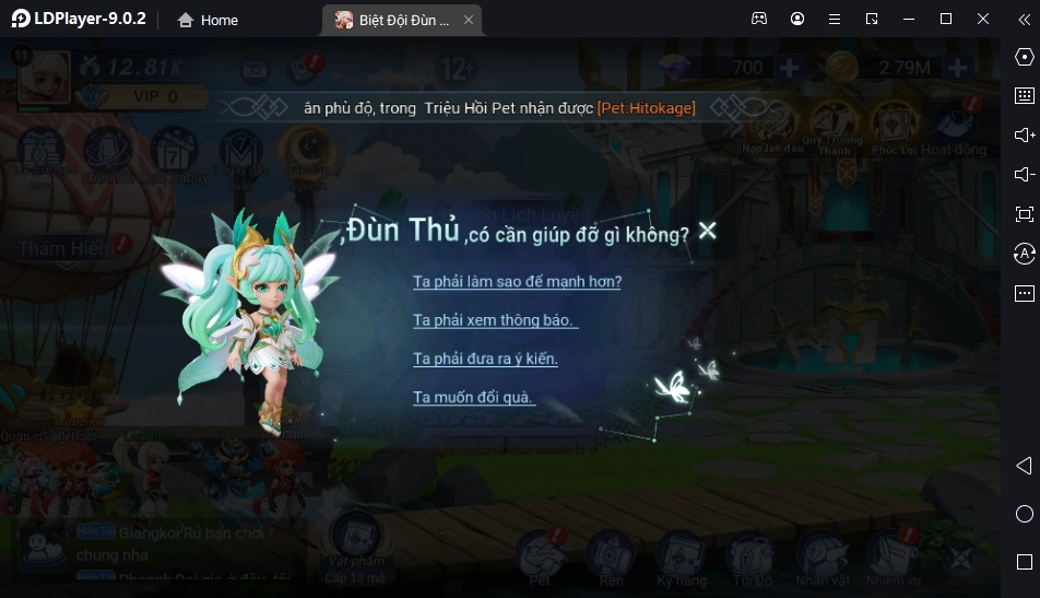『HƯỚNG DẪN』Biệt Đội Đùn Đùn: Hướng Dẫn Reroll Pet Nhanh Nhiều Tài Khoản