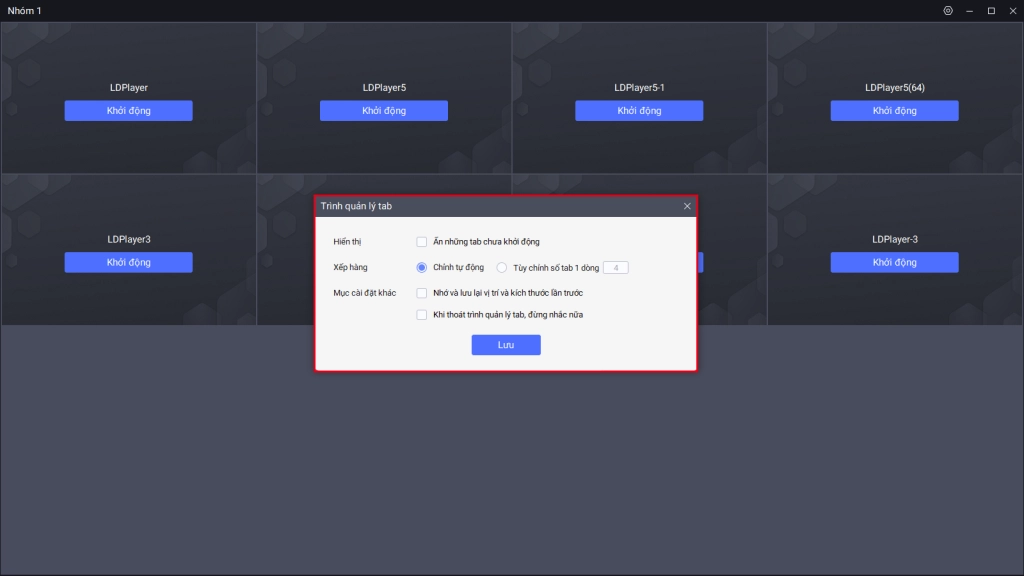 『Tính năng mới』Phiên bản mới LDPlayer 9 [V9.0.51]: Trình quản lý tab (Window Manager) & Hướng dẫn sử dụng