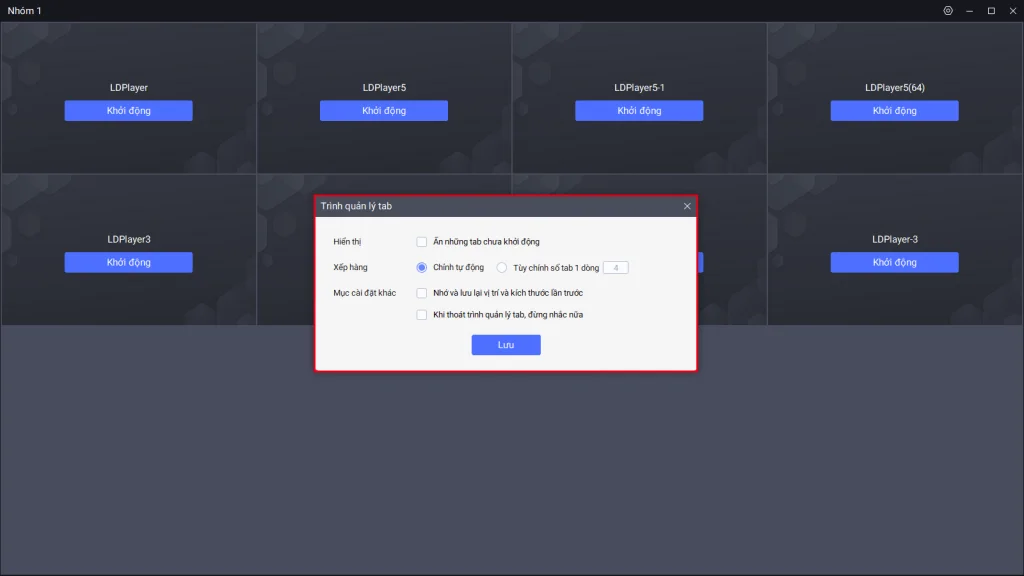 『Tính năng mới』Phiên bản mới LDPlayer 9 [V9.0.51]: Trình quản lý tab (Window Manager) & Hướng dẫn sử dụng