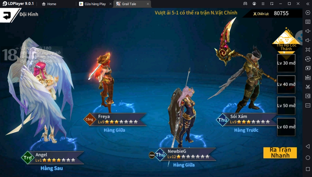 『HƯỚNG DẪN』Grail Tale: Hướng Dẫn Tân Thủ Chơi Chuẩn Giai Đoạn Đầu
