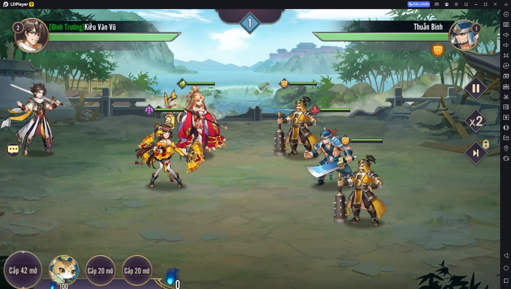 Nâng Cấp Lực Chiến Siêu Mạnh - Danh Tướng AFK