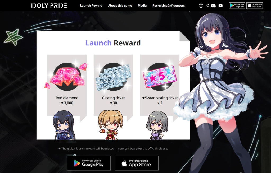 『GAME MỚI』IDOLY PRIDE: Idol Manager trò chơi quản lý Idol nổi tiếng đã mở đăng ký tải trước