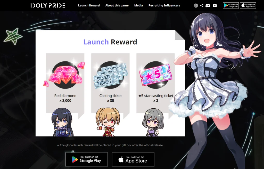 『GAME MỚI』IDOLY PRIDE: Idol Manager trò chơi quản lý Idol nổi tiếng đã mở đăng ký tải trước