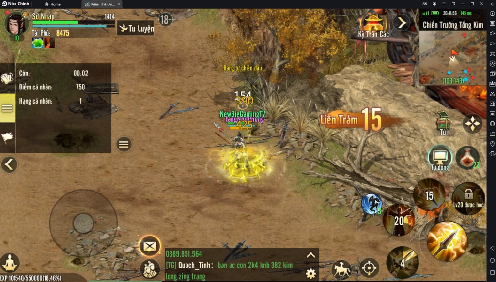 『HƯỚNG DẪN』Kiếm Thế Origin: Hướng Dẫn Build Sơ Lược Thiên Vương - Nâng Cấp Tiềm Năng Và Kỹ Năng